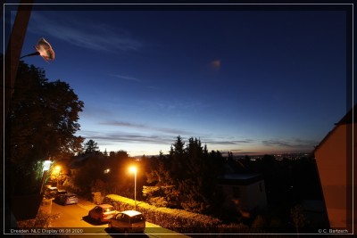 Aufnahmezeit: 21:33 Uhr, Canon EOS 1300D, ISO 400, f/5.6, f = 10 mm, t = 5s
