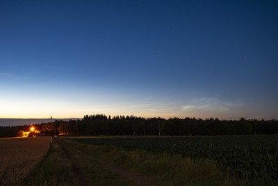 Standort: Huntlosen bei Oldenburg<br />Azi: 350° bis 35°, Höhe 7°, Helligkeit 2<br />23:52 Uhr MESZ, 38 mm, f/2.8, 10 sec., ISO 400