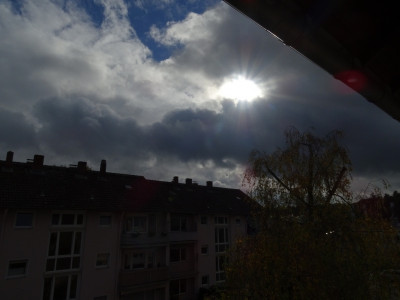 Abb. 3: Bewölkungssituation am am 25.10.2022 um 12:25 MESZ