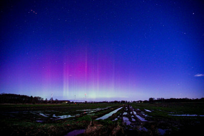 25.11.2023, 18:25 Uhr UTC, Ottersberg 53,1 Grad, Canon 6d, 17mm, 2.8, ISO 1600, 4 Sek, deutlich visuell