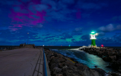 Warnemünde, 21:35 Uhr MEZ