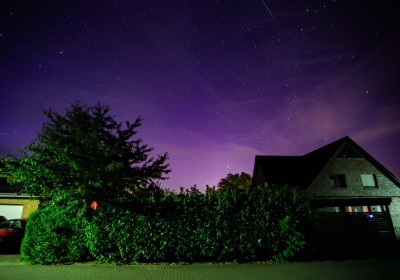 04.08.2024, 23:20 Uhr MESZ, Sittensen 53,3 Grad, Canon 6D, 17mm, 2.8, ISO 2000, 8 Sek, fotografisches Polarlicht