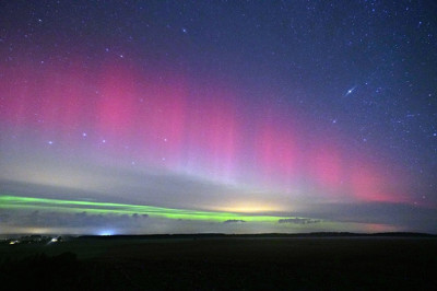 22:58 Uhr MESZ. 2. Substorm