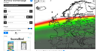 im Mai 2024 reichte es noch etwas weiter in den Süden