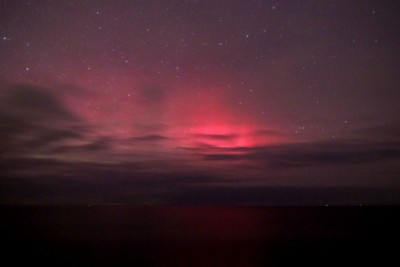 Polarlicht ca. 23:00 MEZ, f2.8, 30 s, ISO 3200