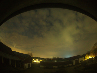 Bilder sind rückwärts in der Zeit