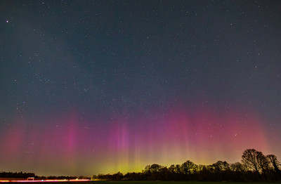 21:17 Uhr UTC, deutlich visuell