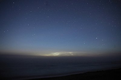 22:55 MEZ - nahender Seenebel beendet die Beobachtung