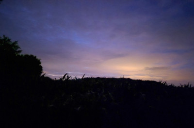 Um 23:45 h aufgenommen