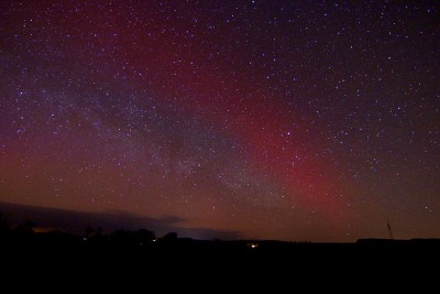 Roter Bogen, "beginnend" im Osten
