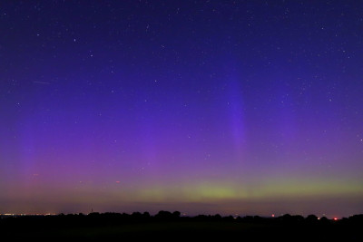20:43h UTC; Blauer Strahl bis höhe Gr. Wagen