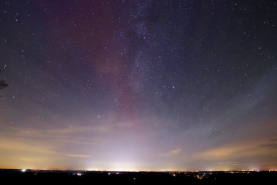 SAR Bogen über Kiel, Blick nach Westen