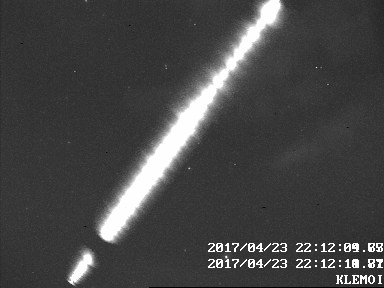 Summenbild aus 2 MetRec-Aufnahmen.